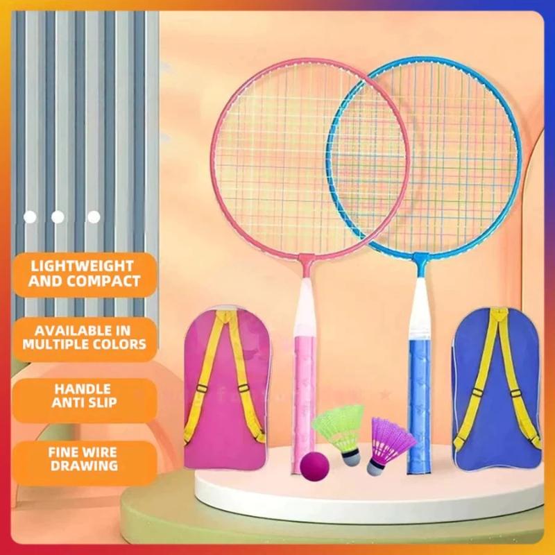 ชุดไม้แบดมินตันสำหรับเด็กเริ่ม - Kids Outdoor Yard บทวิจารณ์และราคา