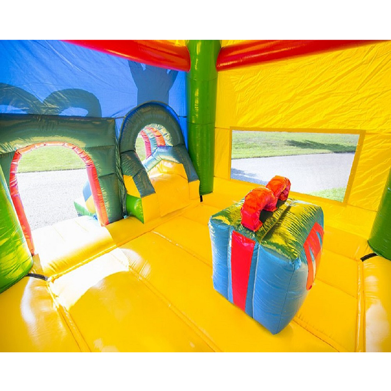 Commercial Bouncer House Tramp - Kids Outdoor Jump House บทวิจารณ์และราคา