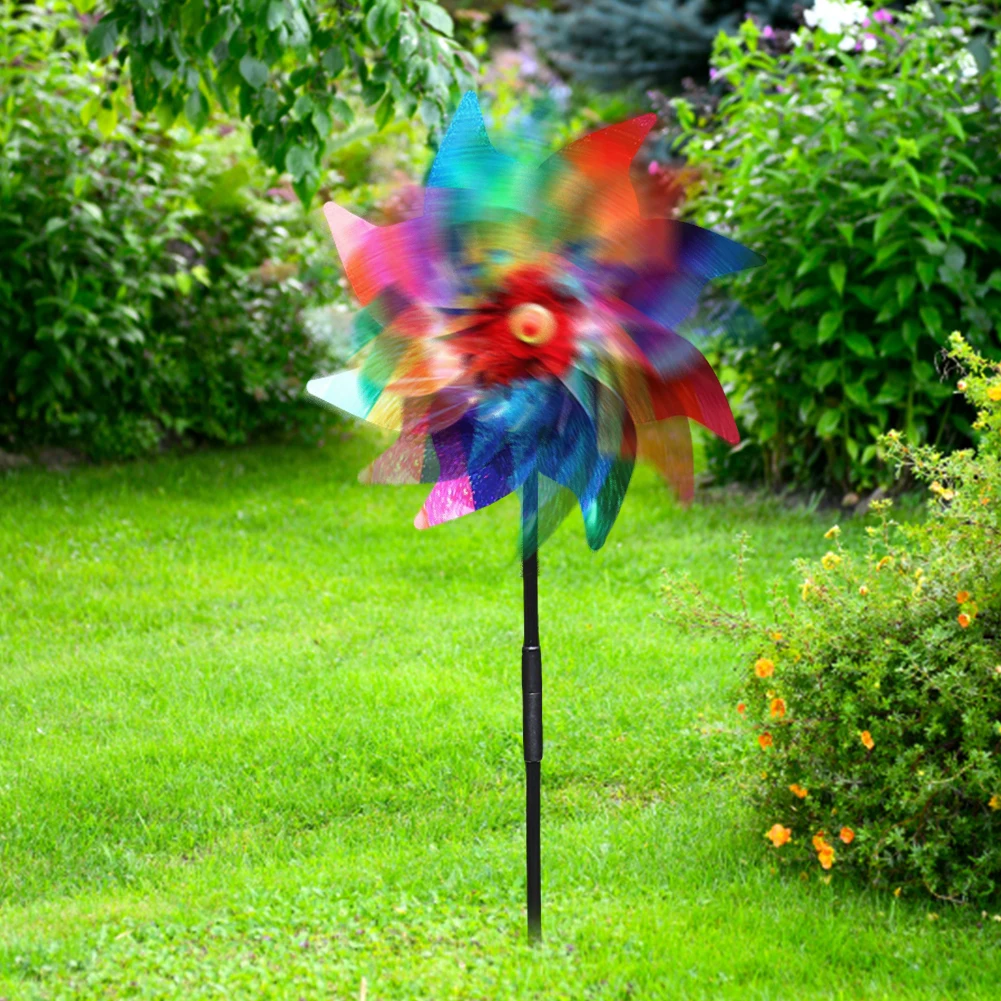 Windmill Bird Repellent ตกแต่ง - Kids Outdoor Yard บทวิจารณ์และราคา