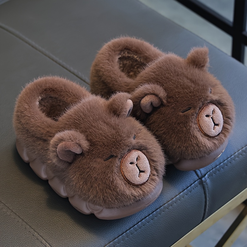เด็กฤดูหนาวรองเท้าแตะผ้าฝ้ายน่ - Kids Indoor Outdoor Slippers บทวิจารณ์และราคา
