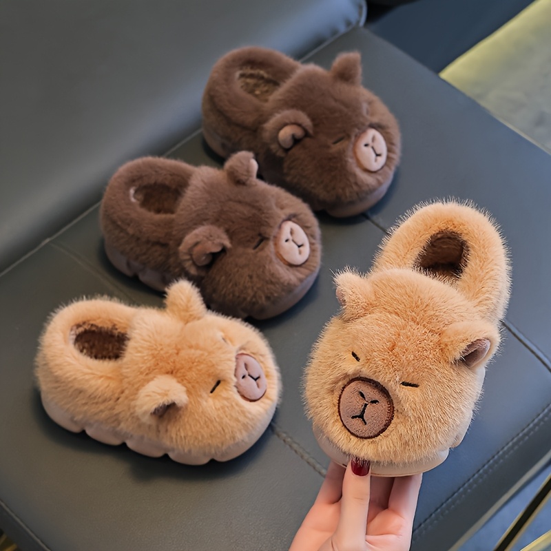 เด็กฤดูหนาวรองเท้าแตะผ้าฝ้ายน่ - Kids Indoor Outdoor Slippers บทวิจารณ์และราคา