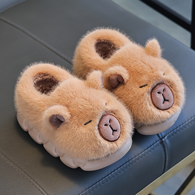 เด็กฤดูหนาวรองเท้าแตะผ้าฝ้ายน่ - Kids Indoor Outdoor Slippers บทวิจารณ์และราคา