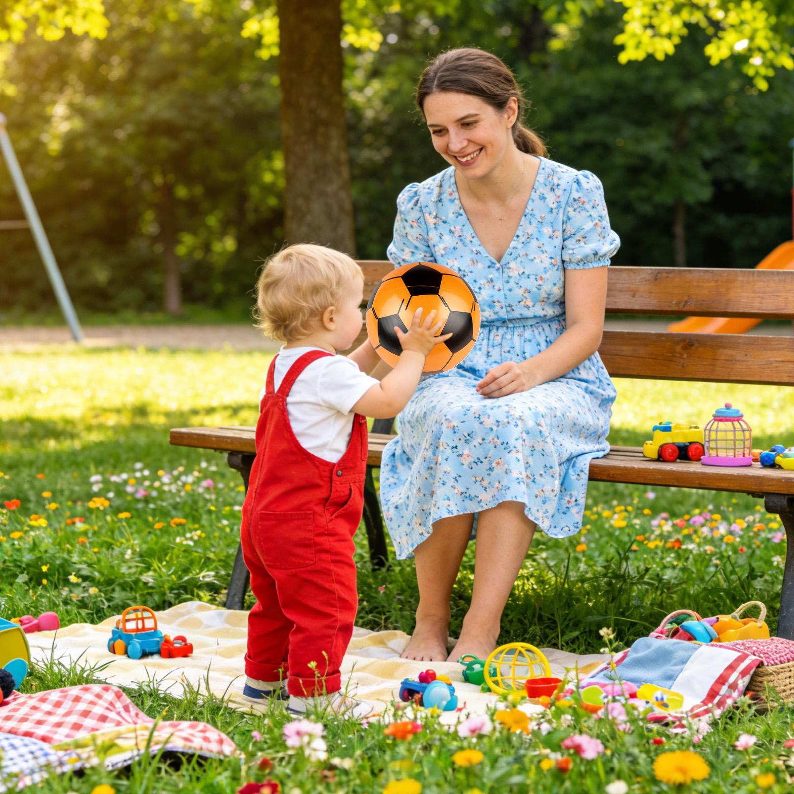 ลูกฟุตบอลเป่าลม 6 ชิ้น ของเล่น - Kids Outdoor Yard บทวิจารณ์และราคา