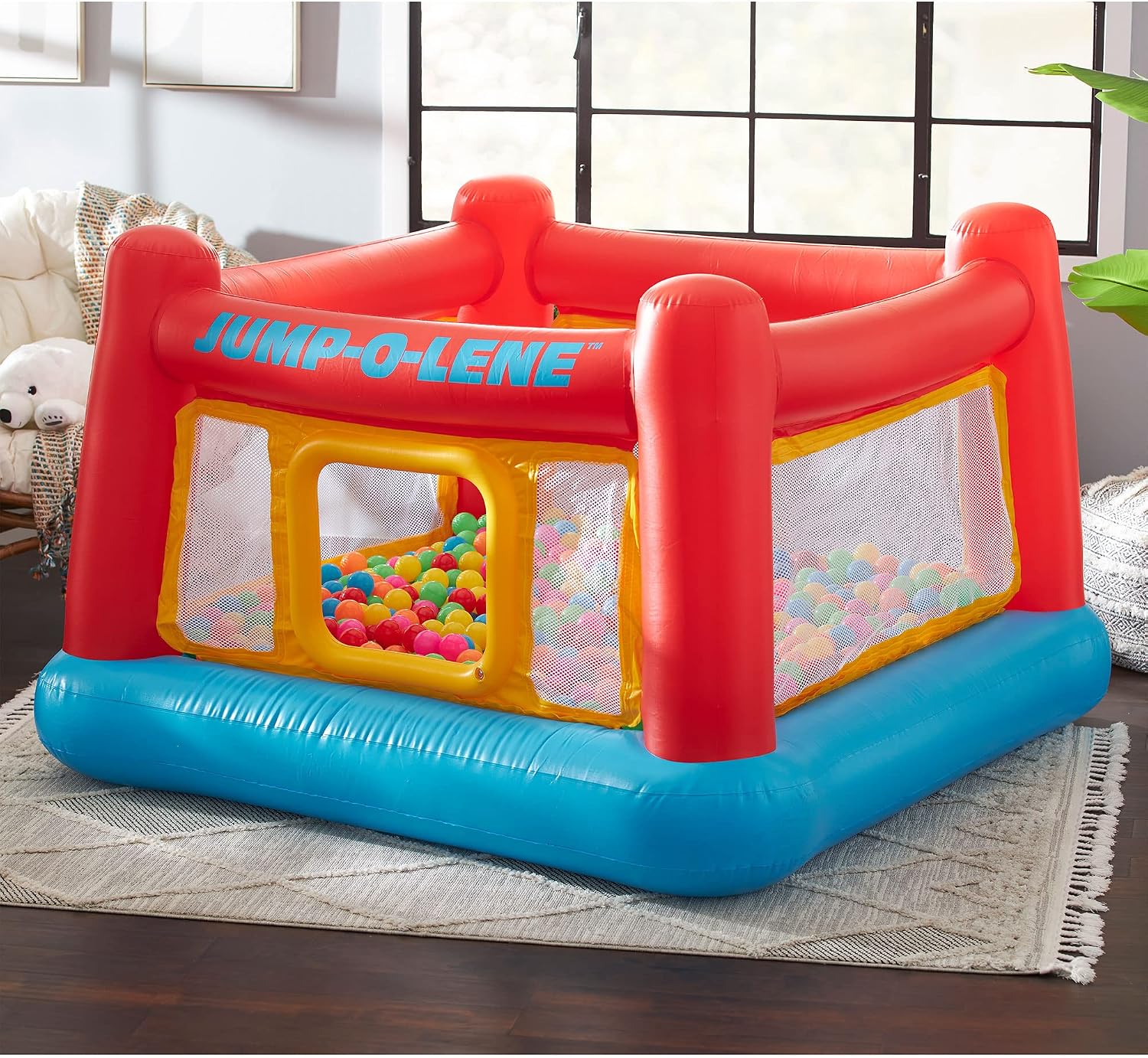 บ้านลมเป่าลมสำหรับเด็กเล่นในร่ - Kids Outdoor Jumping Castle บทวิจารณ์และราคา