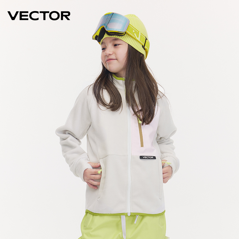 เสื้อแจ็คเก็ตขนแกะเวกเตอร์สำหร - Kids Outdoor Jacket บทวิจารณ์และราคา