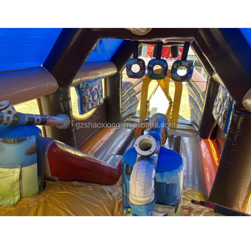 บ้านลมเป่าลมกลางแจ้ง ปราสาทลมเ - Kids Outdoor Jumping Castle บทวิจารณ์และราคา