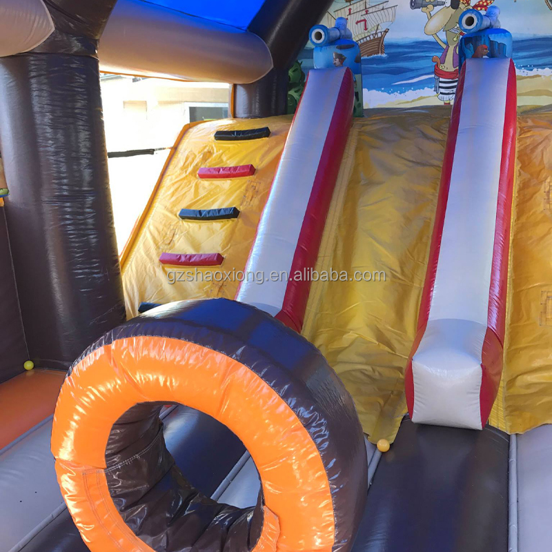 บ้านลมเป่าลมกลางแจ้ง ปราสาทลมเ - Kids Outdoor Jumping Castle บทวิจารณ์และราคา