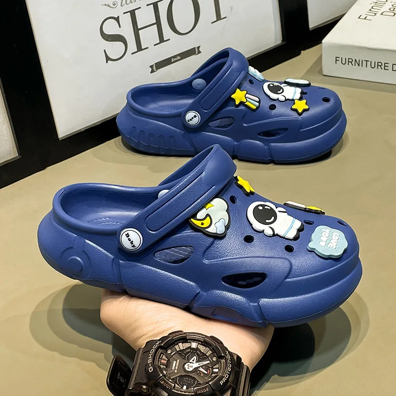 เด็กรองเท้าแตะ Antiskid Breath - Kids Indoor Outdoor Slippers บทวิจารณ์และราคา
