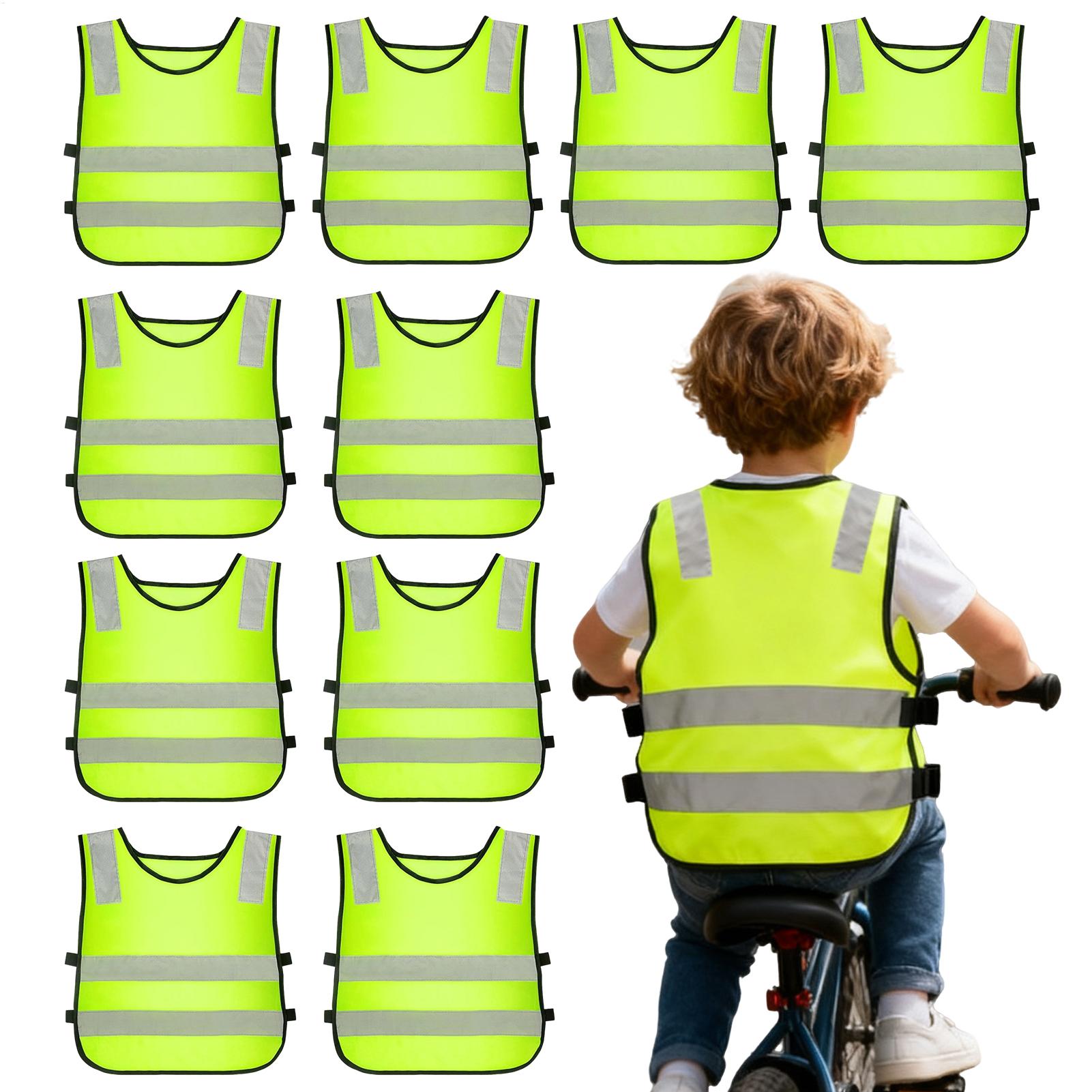 เสื้อกั๊กสะท้อนแสงสำหรับเด็ก 1 - Kids Outdoor Vest บทวิจารณ์และราคา