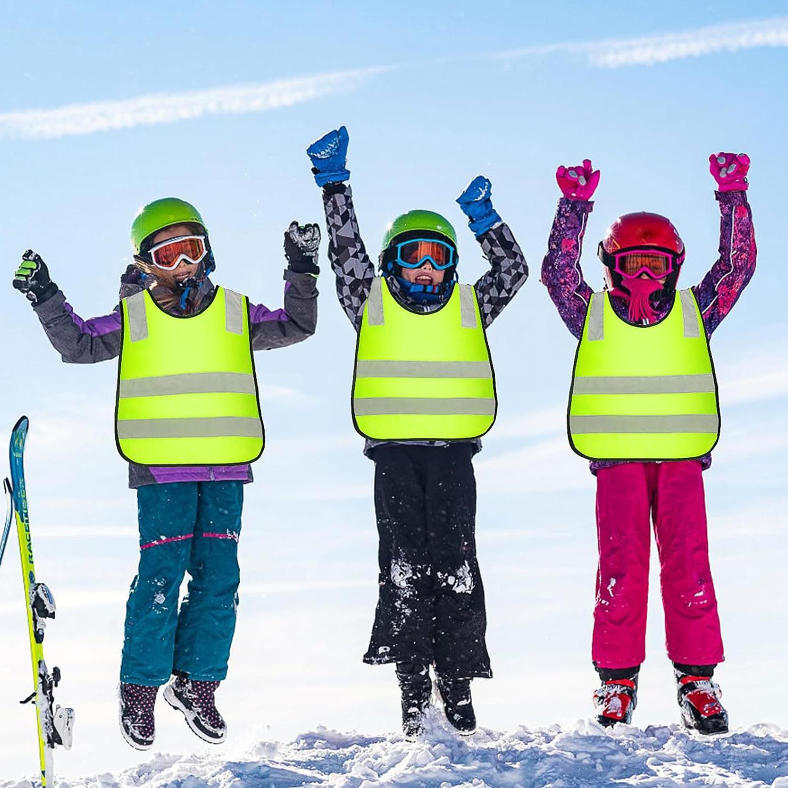 เสื้อกั๊กสะท้อนแสงสำหรับเด็ก 1 - Kids Outdoor Vest บทวิจารณ์และราคา
