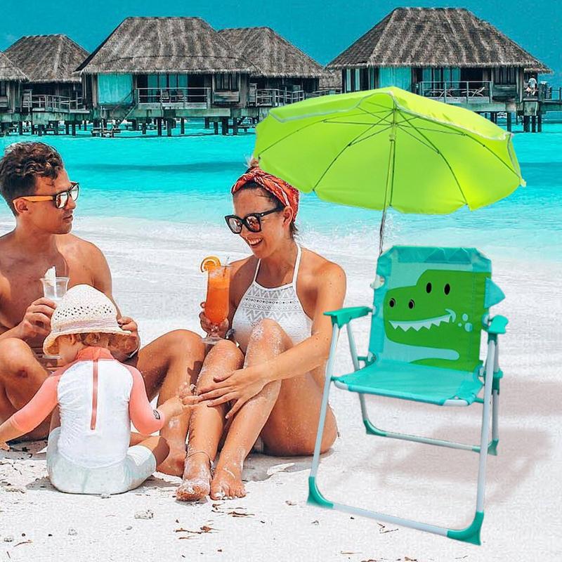 เด็กร่มเก้าอี้เก้าอี้ทรายชายหา - Kids Outdoor Umbrella Chair บทวิจารณ์และราคา