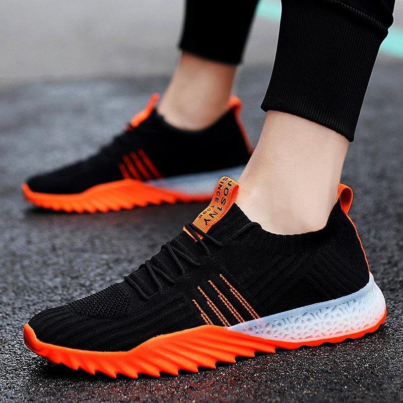 Plusขนาดน้ำหนักเบาAir Mesh Men - Kids Outdoor Volleyball Shoes บทวิจารณ์และราคา