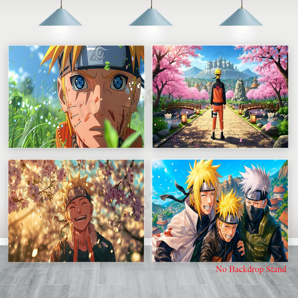 ฉากหลังนารูโตะ แบนเนอร์สำหรับเ - Kids Outdoor Movies บทวิจารณ์และราคา