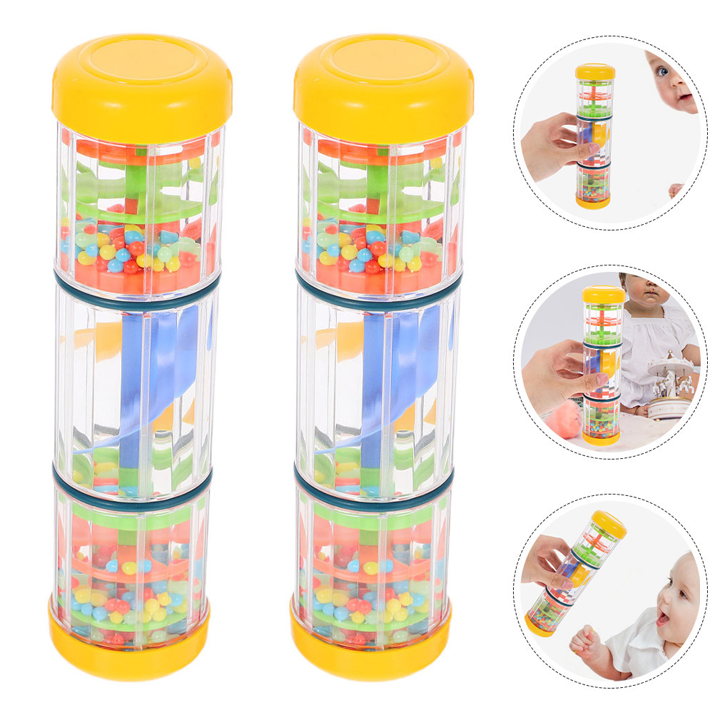 ไม้สั่นเสียงฝน 2 ชิ้น สำหรับเด - Kids Outdoor Instruments บทวิจารณ์และราคา