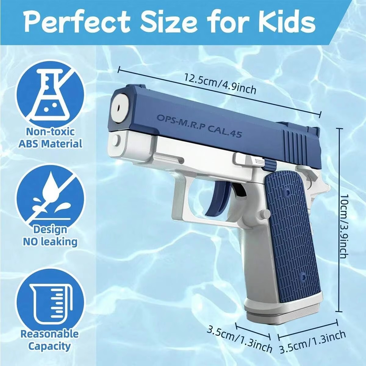 ปืนฉีดน้ำ M1911 ของเล่นปืนฉีดน - Kids Outdoor Exercise Equipment บทวิจารณ์และราคา